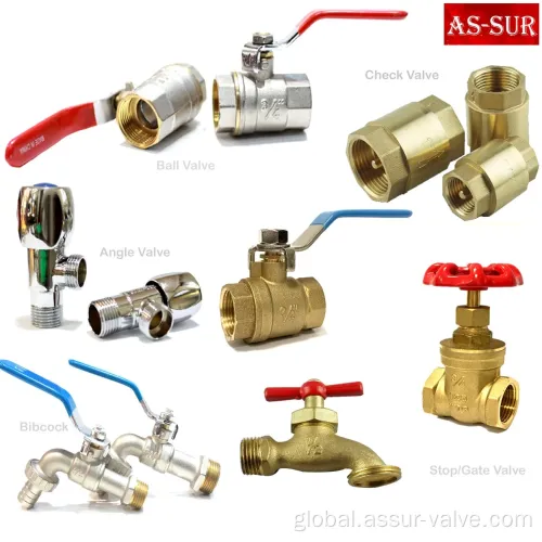 Brass Water Ball Valves Ce Approved Water Gas Control Brass Ball Valves Manufactory